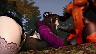 Foursome Fun: Futas & Females Go Hard