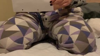 Playing with my tits - cum with me
