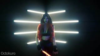 Octokuro Sith cosplay tieser Star wars