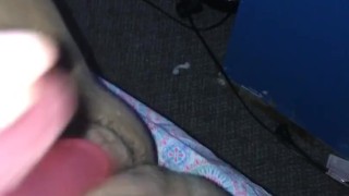 Toy play with a surprise ending 