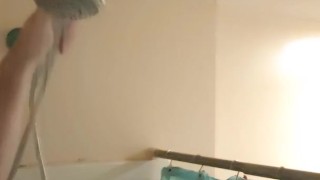 Big boy in the shower