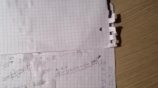 Sborrata sugli appunti
