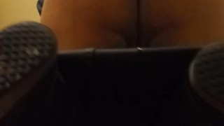 Almost caught at work for daddies video