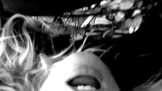 Nerdy Lonely Girl Teases & Tastes Own Pussy Before Bed