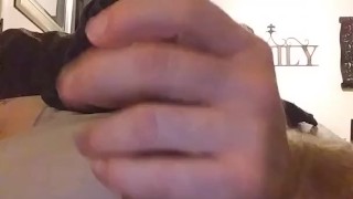 BIG DICK MASTURBATION WITH CLOSEUP CUMSHOT