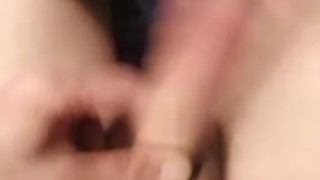 POV Stroking My Clit Sitting on My Toilet; No Audio/No Sound