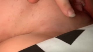 Playing with my wet pussy just for you