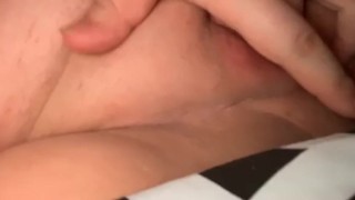 Playing with my wet pussy just for you