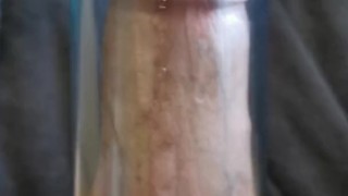 cumming in my penis pump