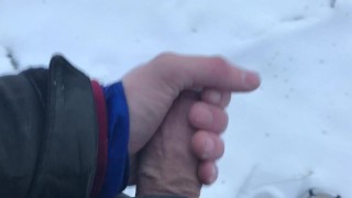 Fresh Snowfall Makes Me Cum