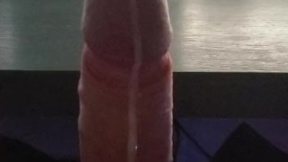 Ultra creamy leaking cumshot after some edging