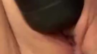 horny while on period, little bit of squirting
