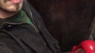 Asher Devin Piss In Public Restroom