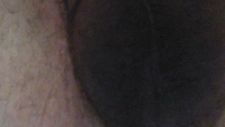 Opening My Wet Juicy Hole with a 7" Dildo and Solo Fucking Myself; Close-Up