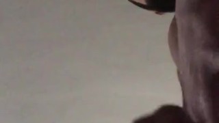Stroking my big cock