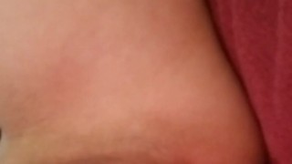 Cumming hard