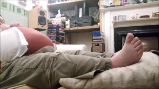 feet up after faile padin