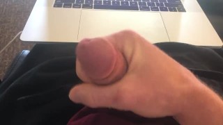 Stroking Cock Until Precum