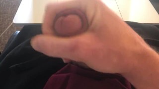 Stroking Cock Until Precum