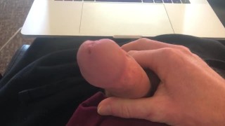 Stroking Cock Until Precum