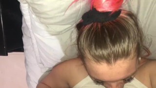 Deep throat POV