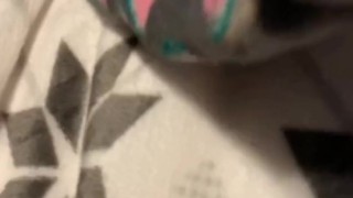 Teen girl socks up close ASMR 