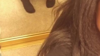 Super Cute Horny Ebony is Obsessed with Your Cock 