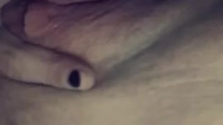 Playing with that tight pussy. I need this lil phat pussy sucked and fucked