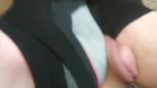 My Feet Playing & Pressing My Clit