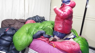 Cumshot down jacket black