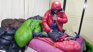 Cumshot down jacket black