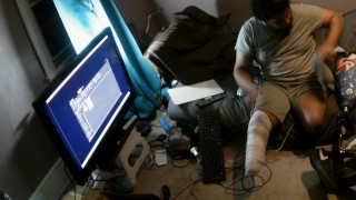 Request Of Me Putting On Prosthetics