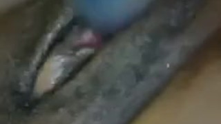 Playing with my creamy pussy