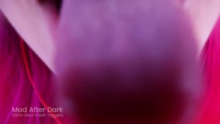 ASMR GloryHole ~ Licking Your Big Cock