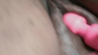 BBW masturbating good