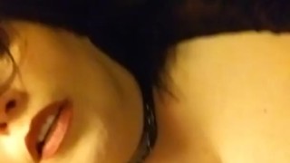 Horny big tit milf