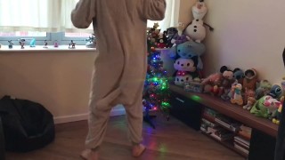 Totoro Onesie Booty Shaking 
