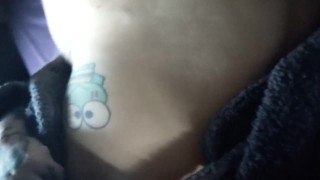 Stop tease me inked up chubby girl
