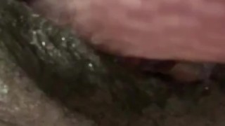  Chocolate pussy squirts cream