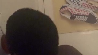 Training my dick sucking skills