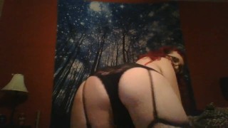 Feeling sexy in some lacey undies