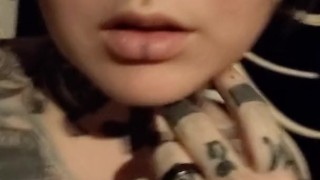 Tatted up lil mama
