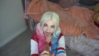 Harley Quinn Extreme Girthy Deepthroat Bad Dragon