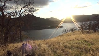 Young Long Cock Enjoying Nature (left my clothes on the trail)
