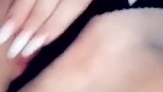 Horny Snapchat slut her pink pussy