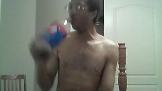 BLACK GAY TRIES TO PUT PEPPER IN ASS BUT EATS IT