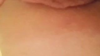 Playing with my wet pussy before work