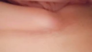 Playing with my wet pussy before work