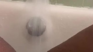 Fat clit ebony cums hard 