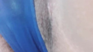Masturbating with my panties on 